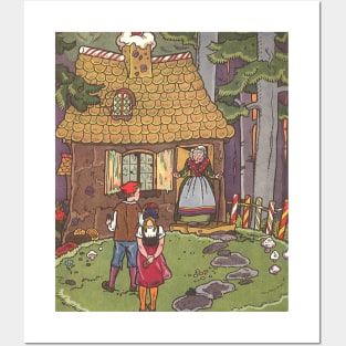 Vintage Hansel and Gretel Posters and Art